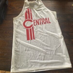 Vintage Singlet Tank Top Central 80s